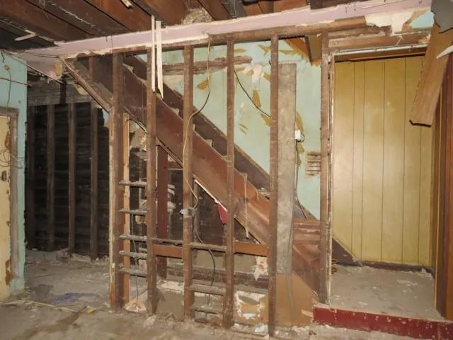 a view of a balcony with chairs