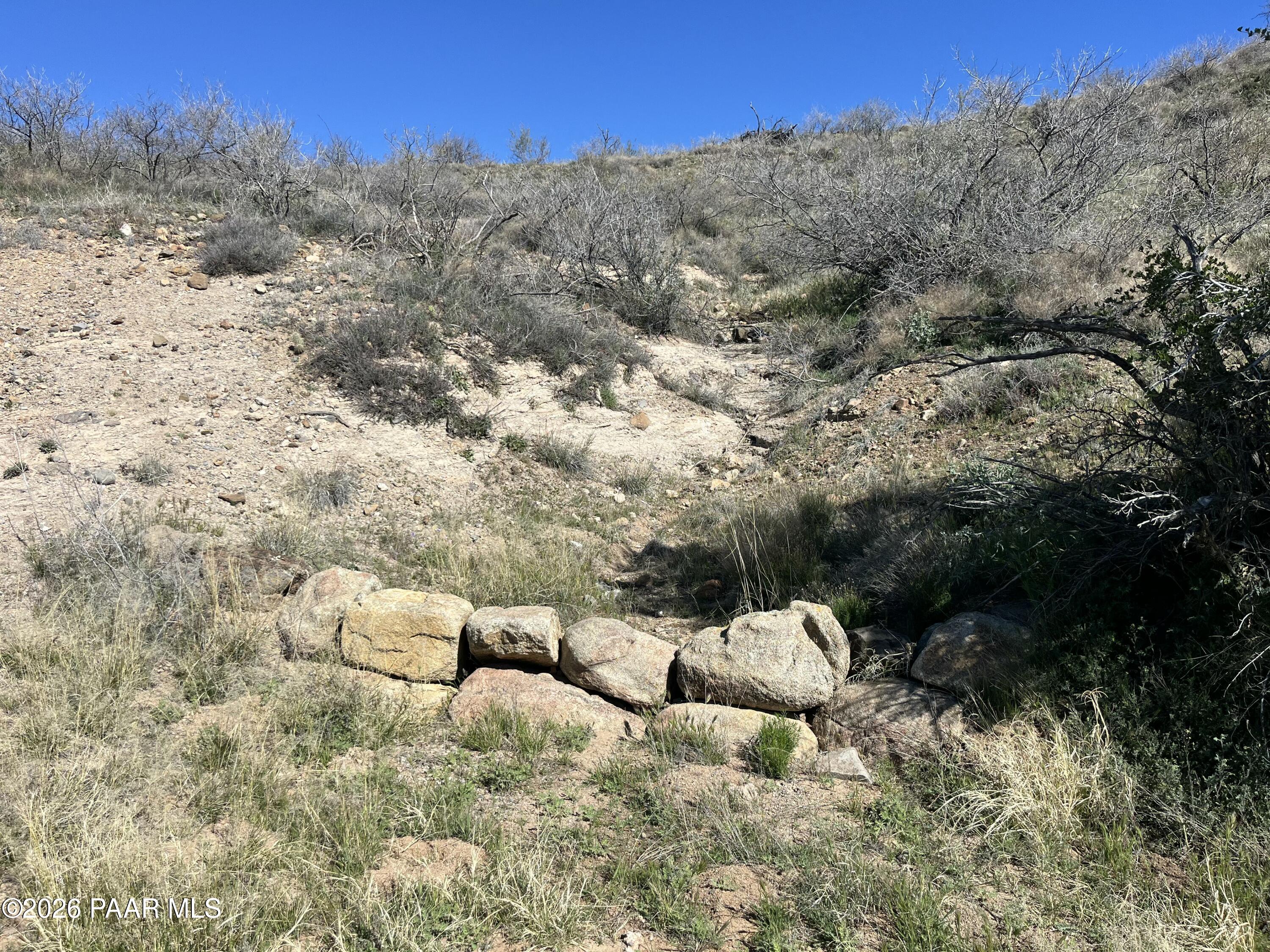 0 South Walnut Grove Road Kirkland, AZ 86332 - Photo 6 of 15 a backyard of a house with large trees
