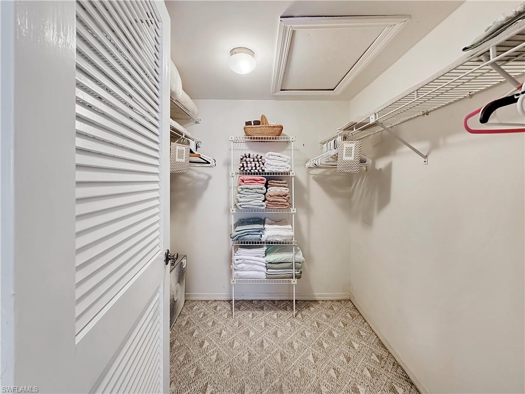 905 Augusta Boulevard, Unit 9056 Naples, FL 34113 - Photo 21 of 28 View of spacious closet