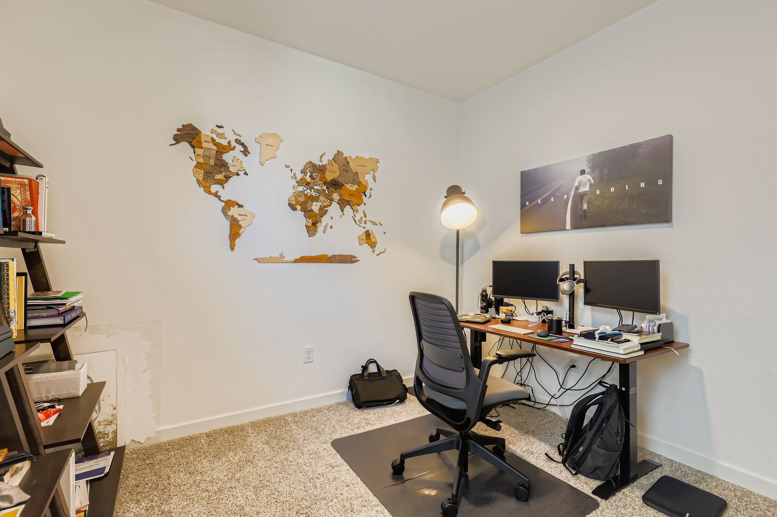1909 Ruger Pass Leander, TX 78641 - Photo 20 of 31 Office space with baseboards and carpet floors