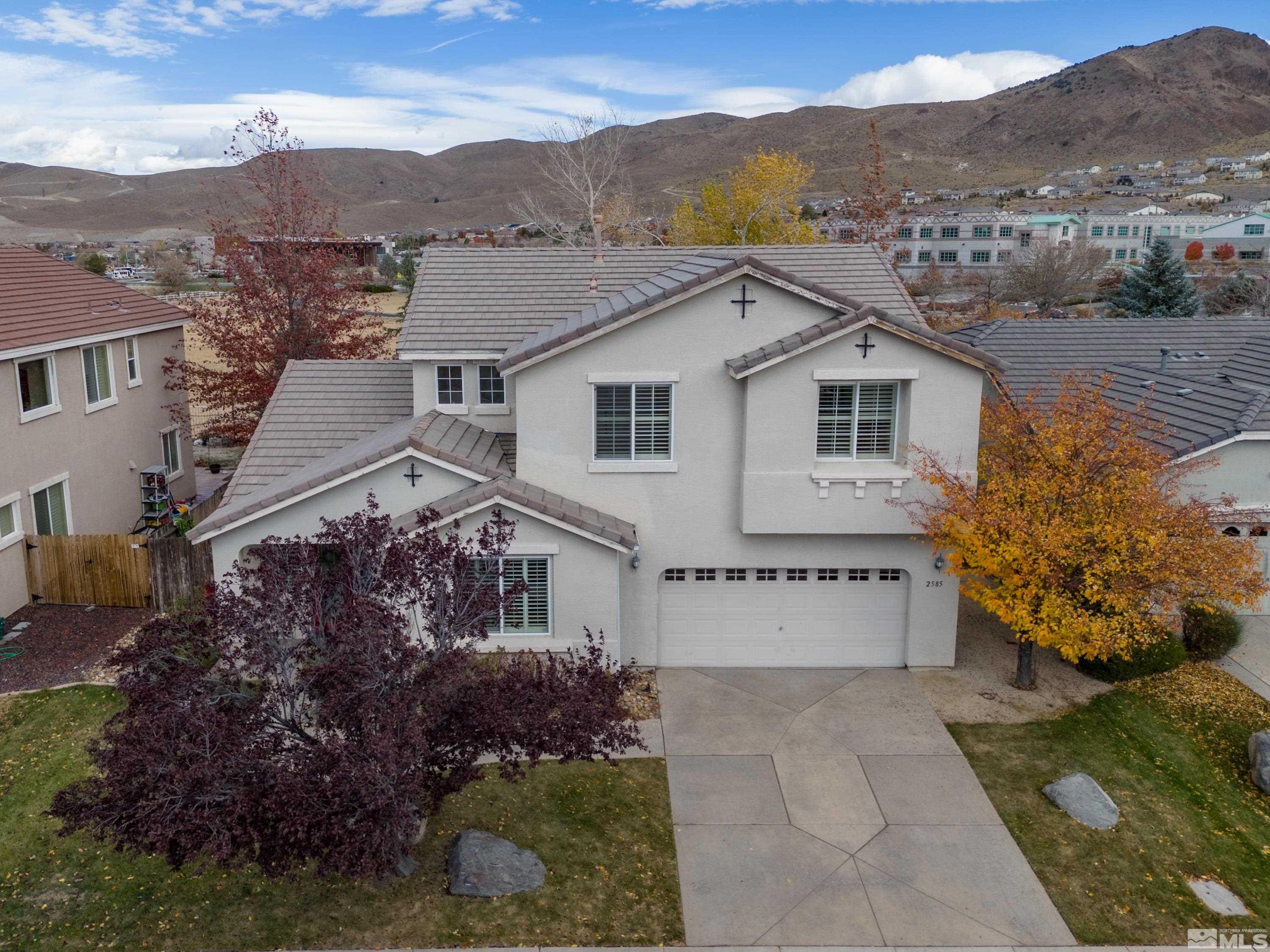 2585 Baton Drive Reno, NV 89521 - Photo 28 of 28 a view of a house with a garden