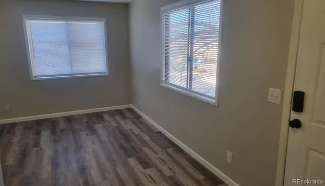 a room with a window