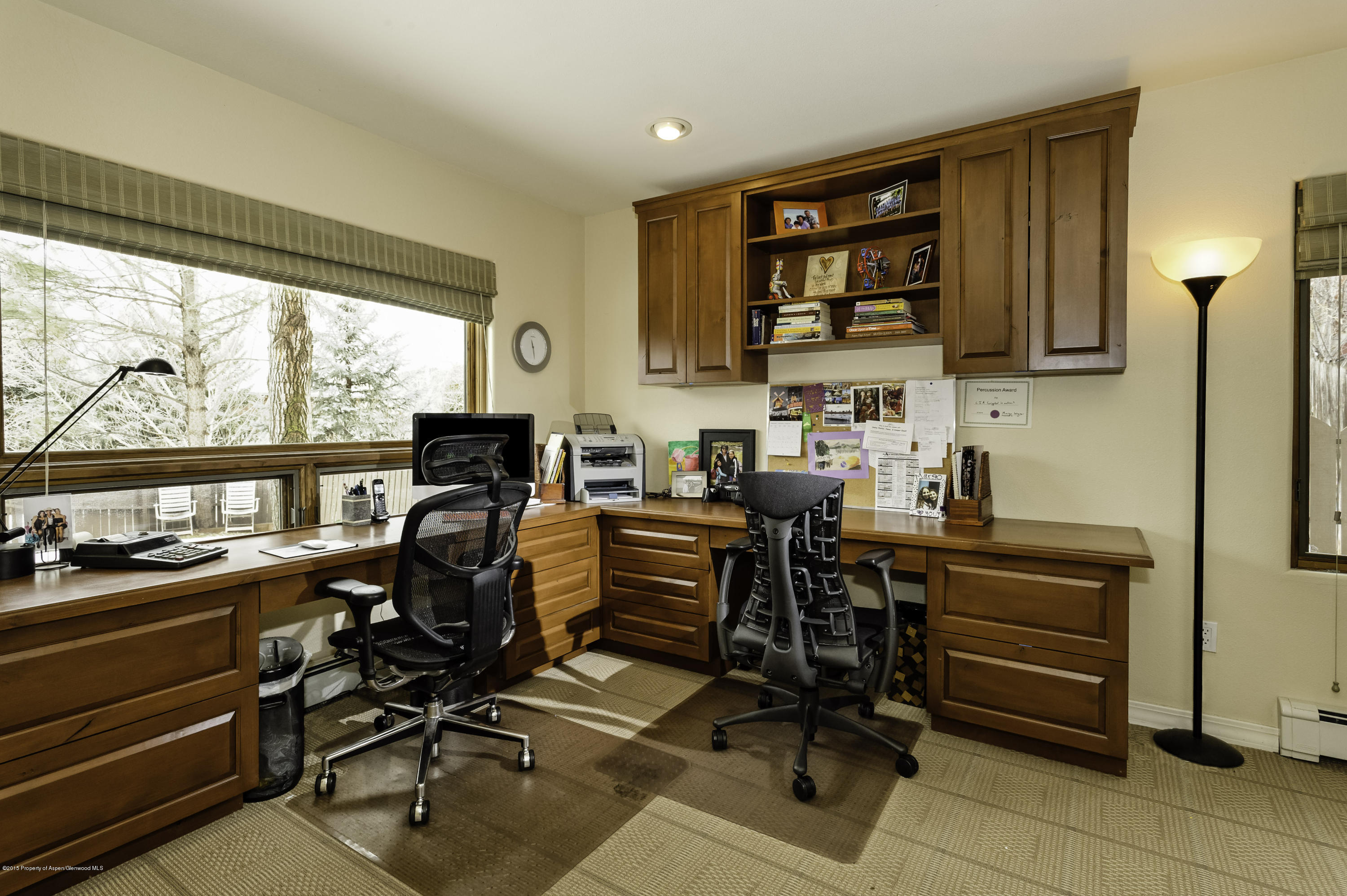 808 Kestrel Court Basalt, CO 81621 - Photo 11 of 22 a view of a workspace with furniture and a window