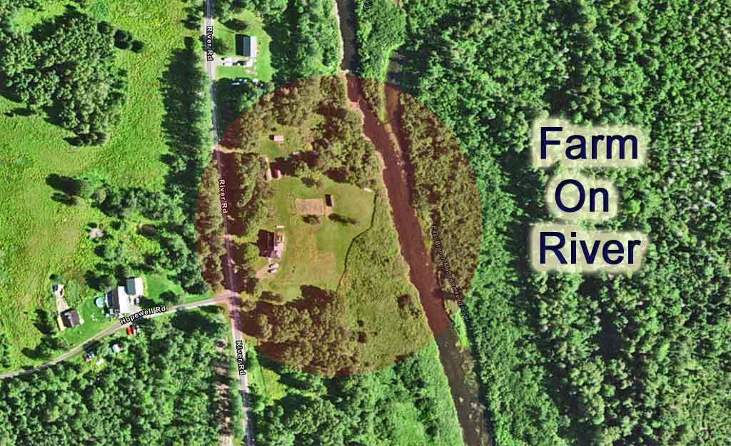 654 River Road Oakfield, ME 04763 - Photo 7 of 58 aerial-map-oakfield-farm