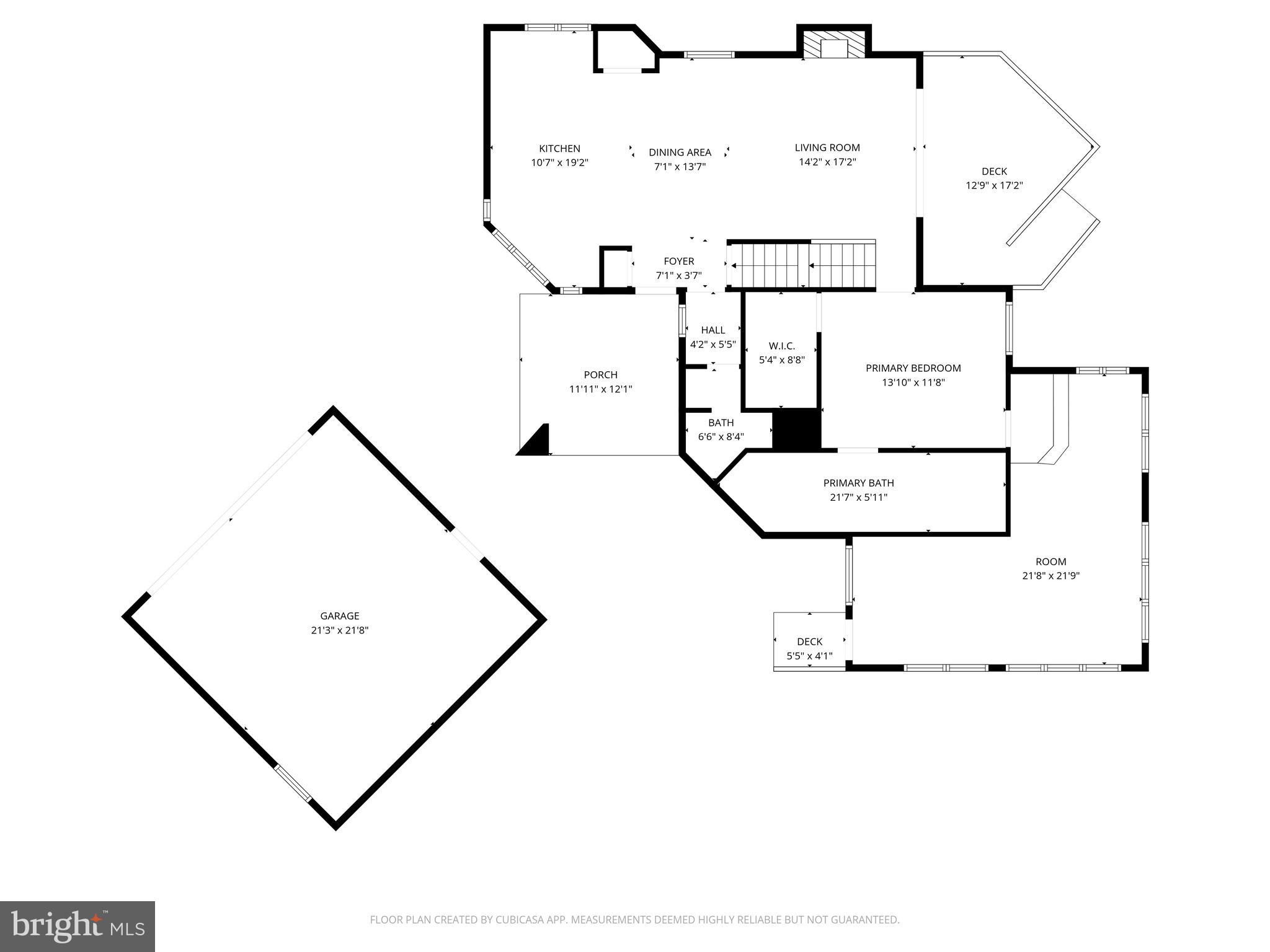 1671 Cedar Hollow Way Reston, VA 20194 - Photo 73 of 76 main level floor plan