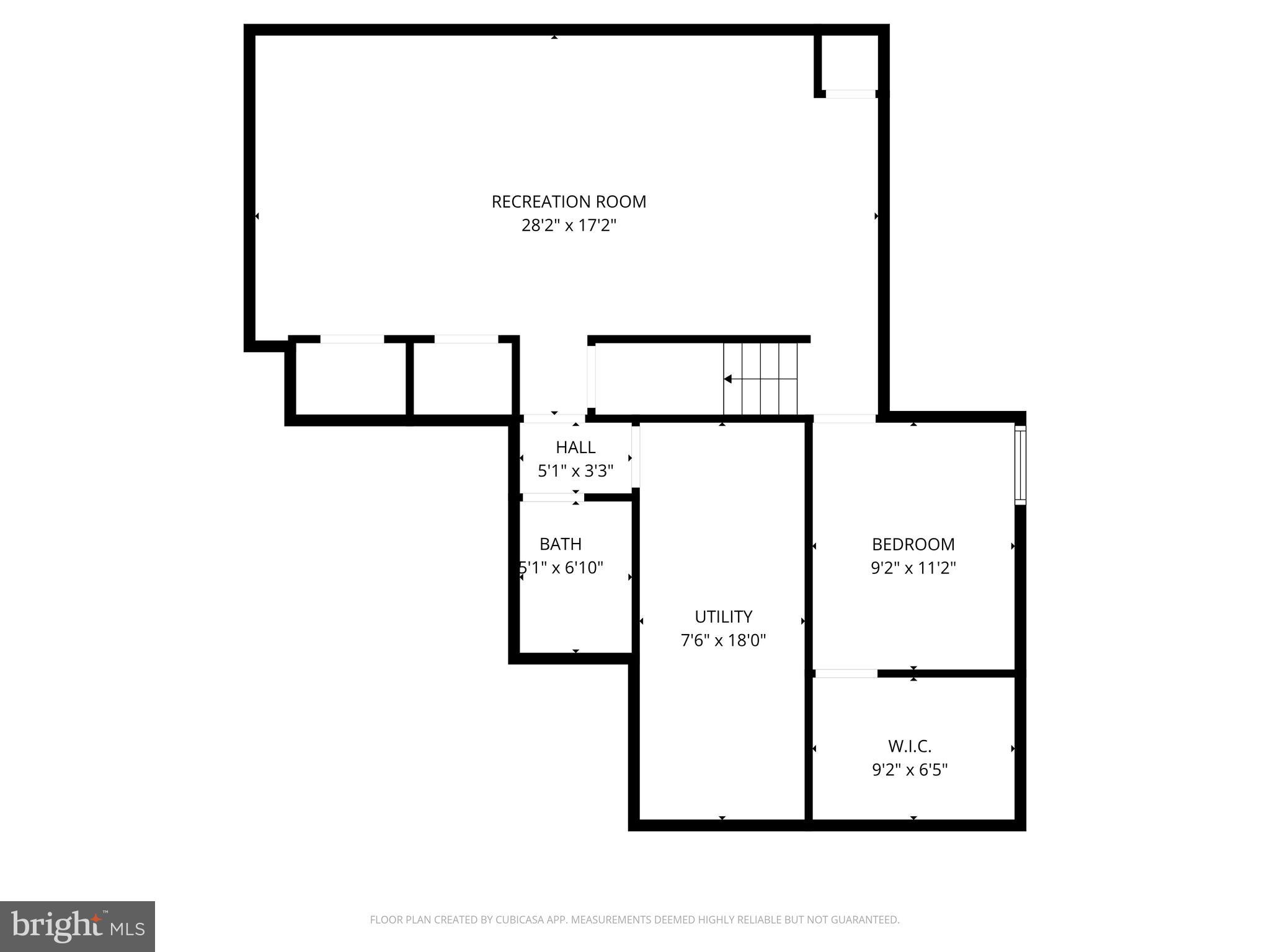1671 Cedar Hollow Way Reston, VA 20194 - Photo 75 of 76 lower level floor plan