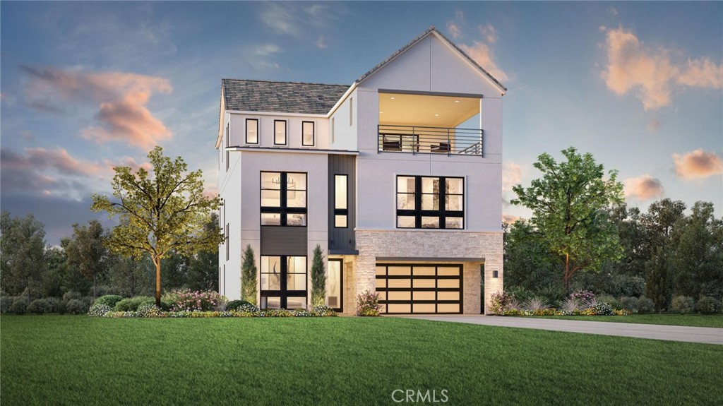 front view of house with a yard