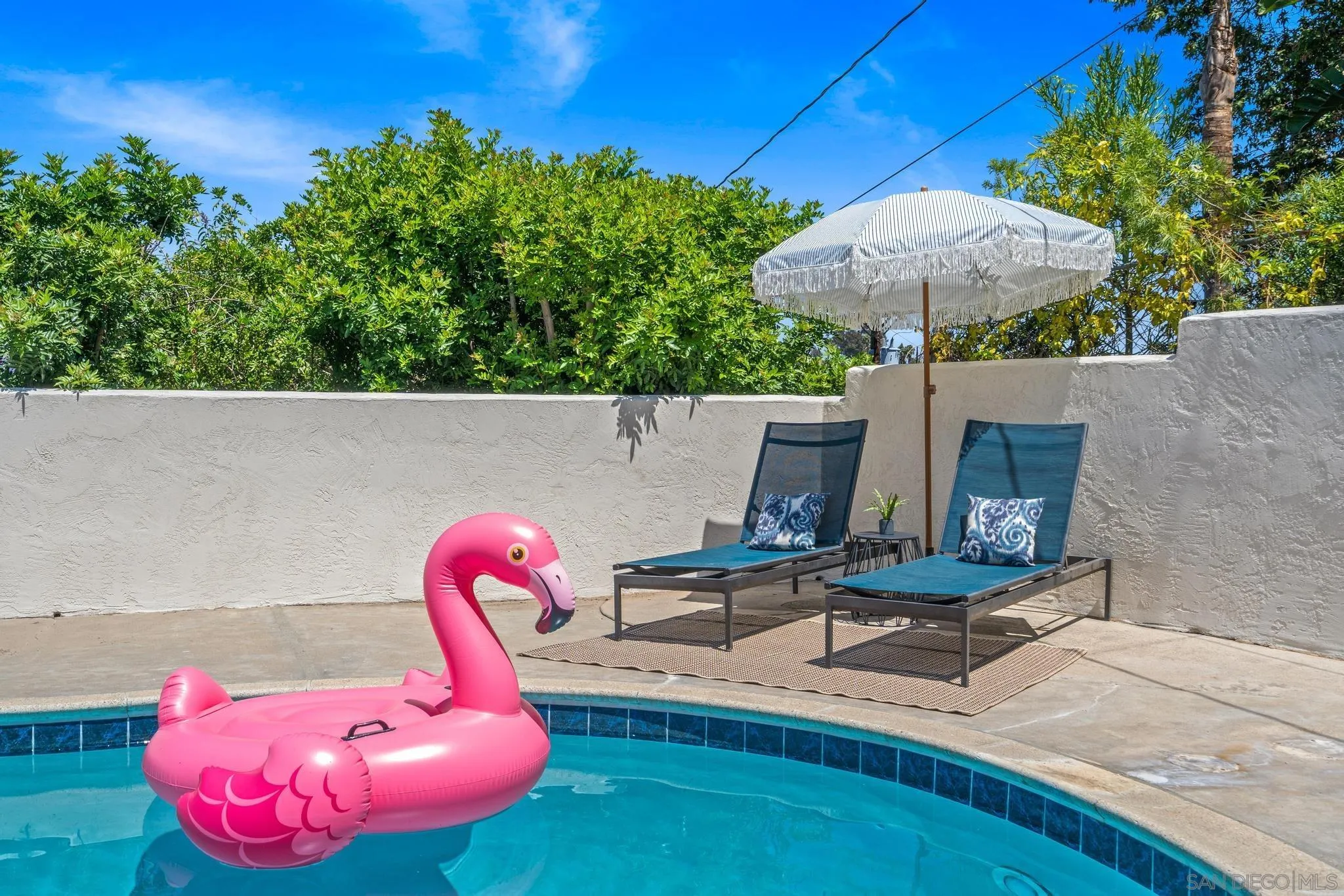 4242 Avenida Gregory Spring Valley, CA 91977 - Photo 42 of 53 a backyard of a house with table and chairs