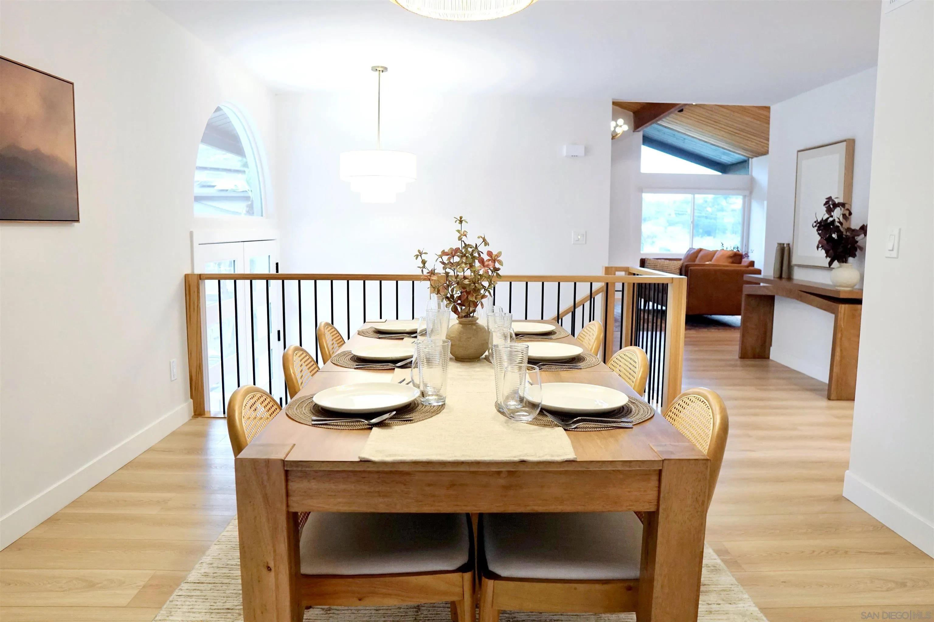 4242 Avenida Gregory Spring Valley, CA 91977 - Photo 8 of 53 a view of a dining room with furniture window and wooden floor