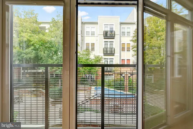 a view of a city from a windows