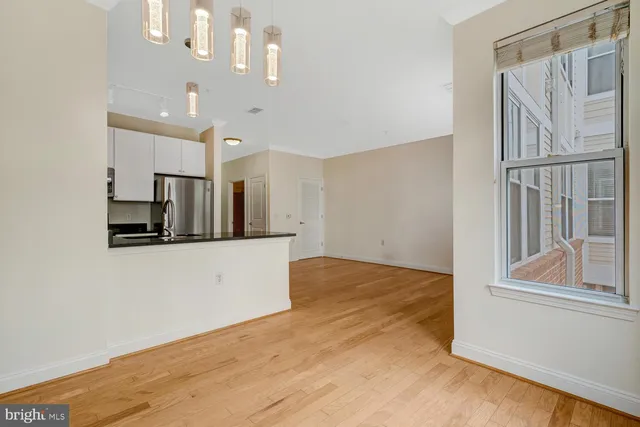 a view of kitchen and utility room