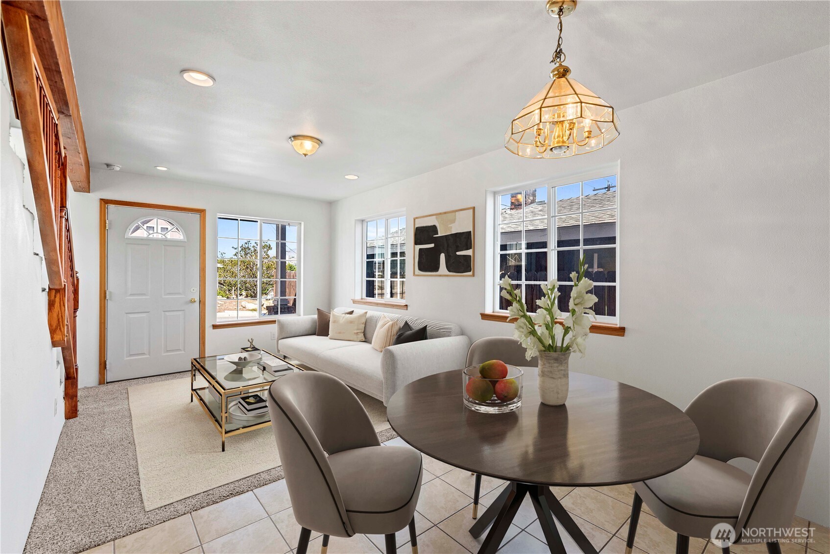 203 Marr Street Wenatchee, WA 98801 - Photo 2 of 22 a view of a dining room with furniture window and outside view