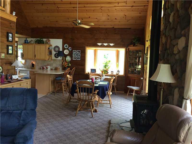 1406 Camp Coulter Road Knox, PA 16232 - Photo 7 of 25 Living Room. Living Room/Great Room and small dining area