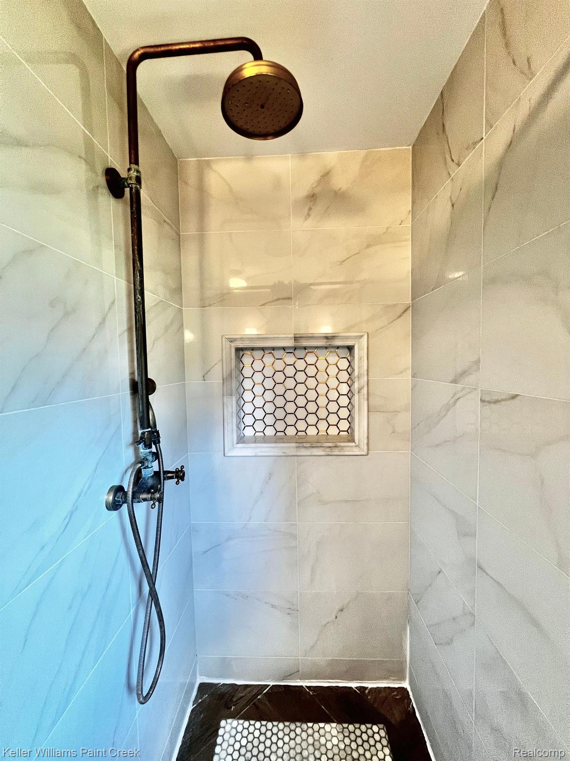 167 West Washington Street Romeo, MI 48065 - Photo 21 of 45 Gorgeous Shower in First Floor Bathroom