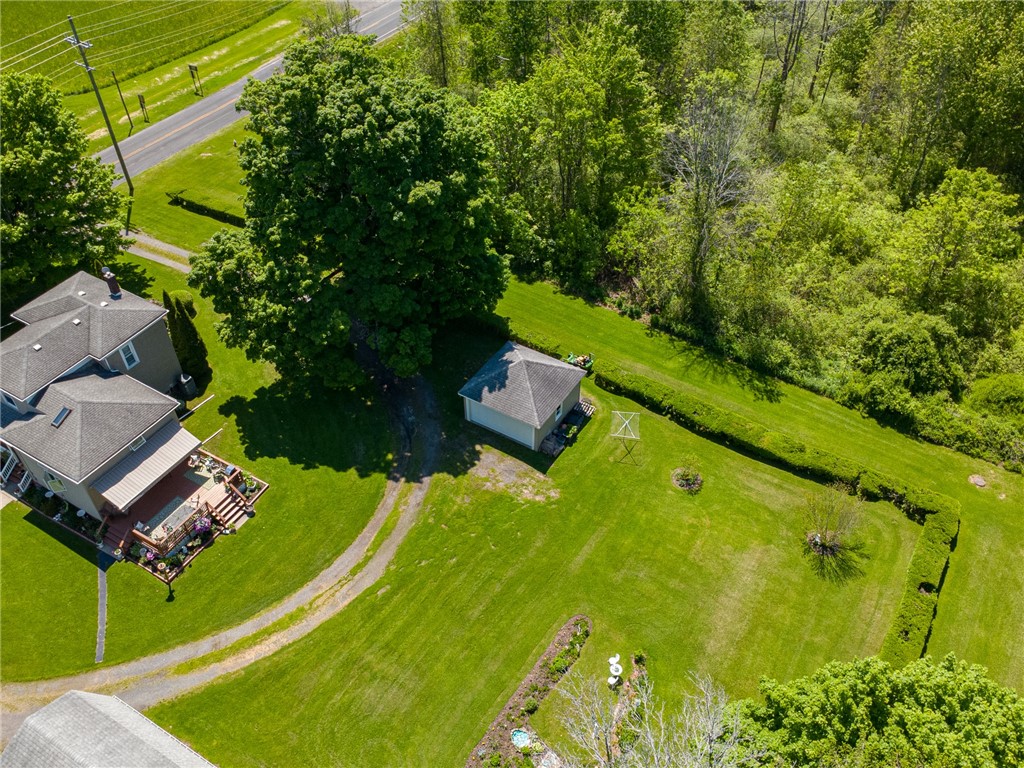11805 Wilson Road Butler, NY 14590 - Photo 39 of 48 The overhead view of the home and the HEATED GARAG