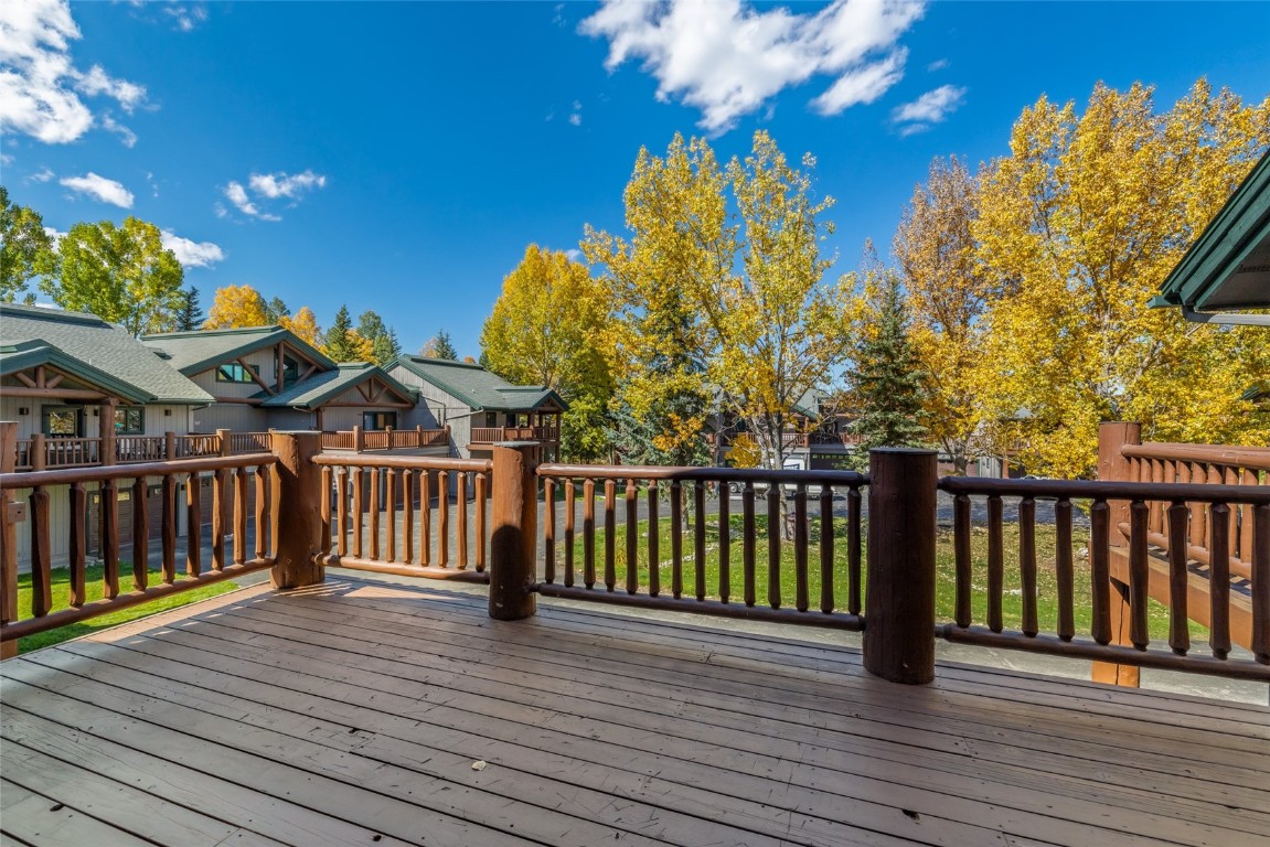1775 Latigo Loop Steamboat Springs, CO 80487 - Photo 17 of 31 a view of a wooden deck with a backyard