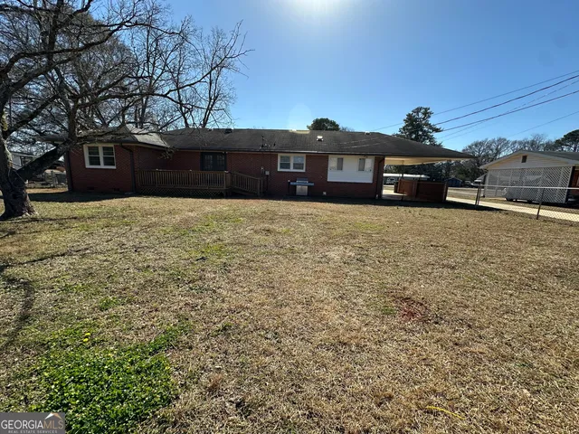 a view of front door of house