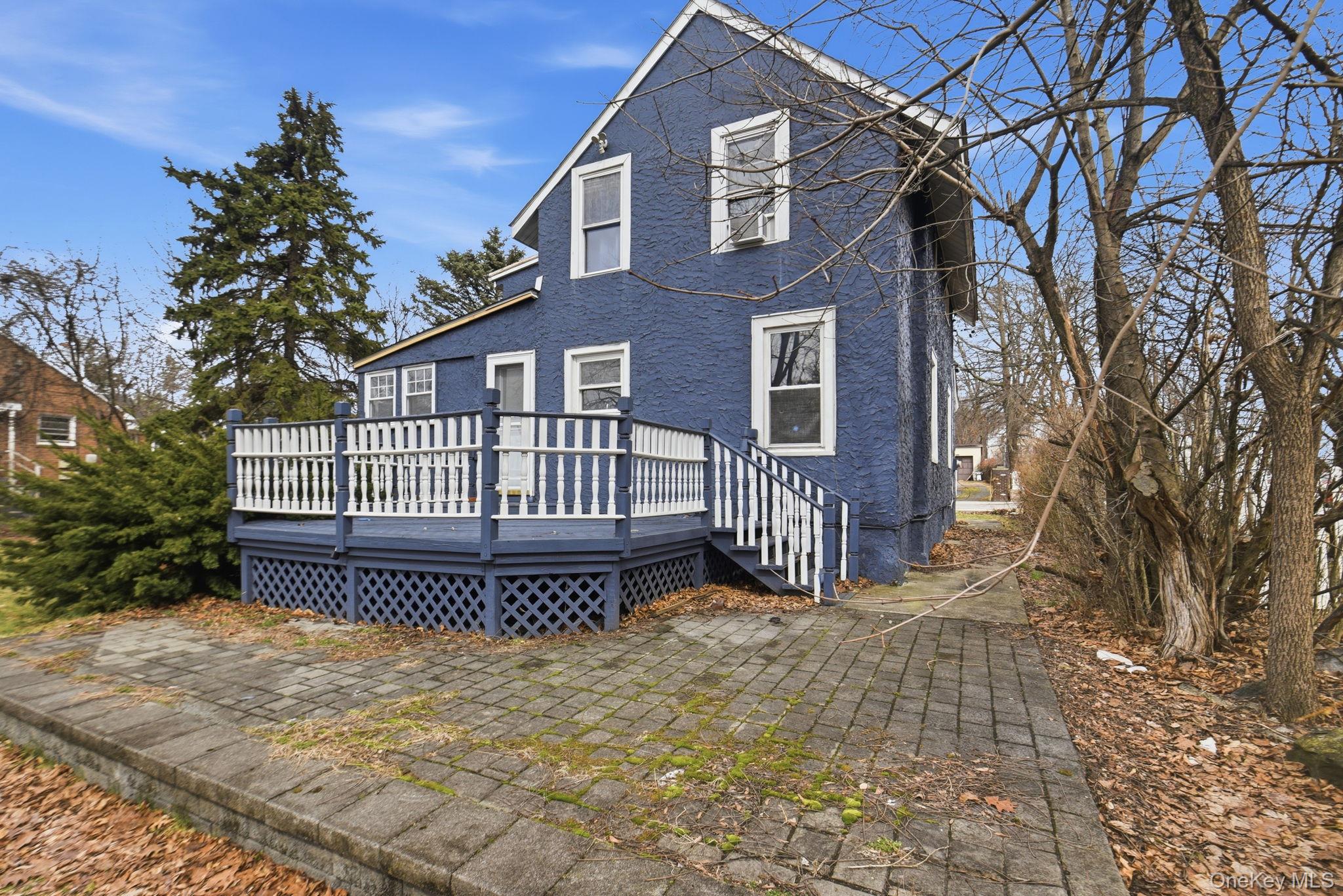 97 Maple Street Newburgh, NY 12550 - Photo 30 of 31 Back of house featuring a deck