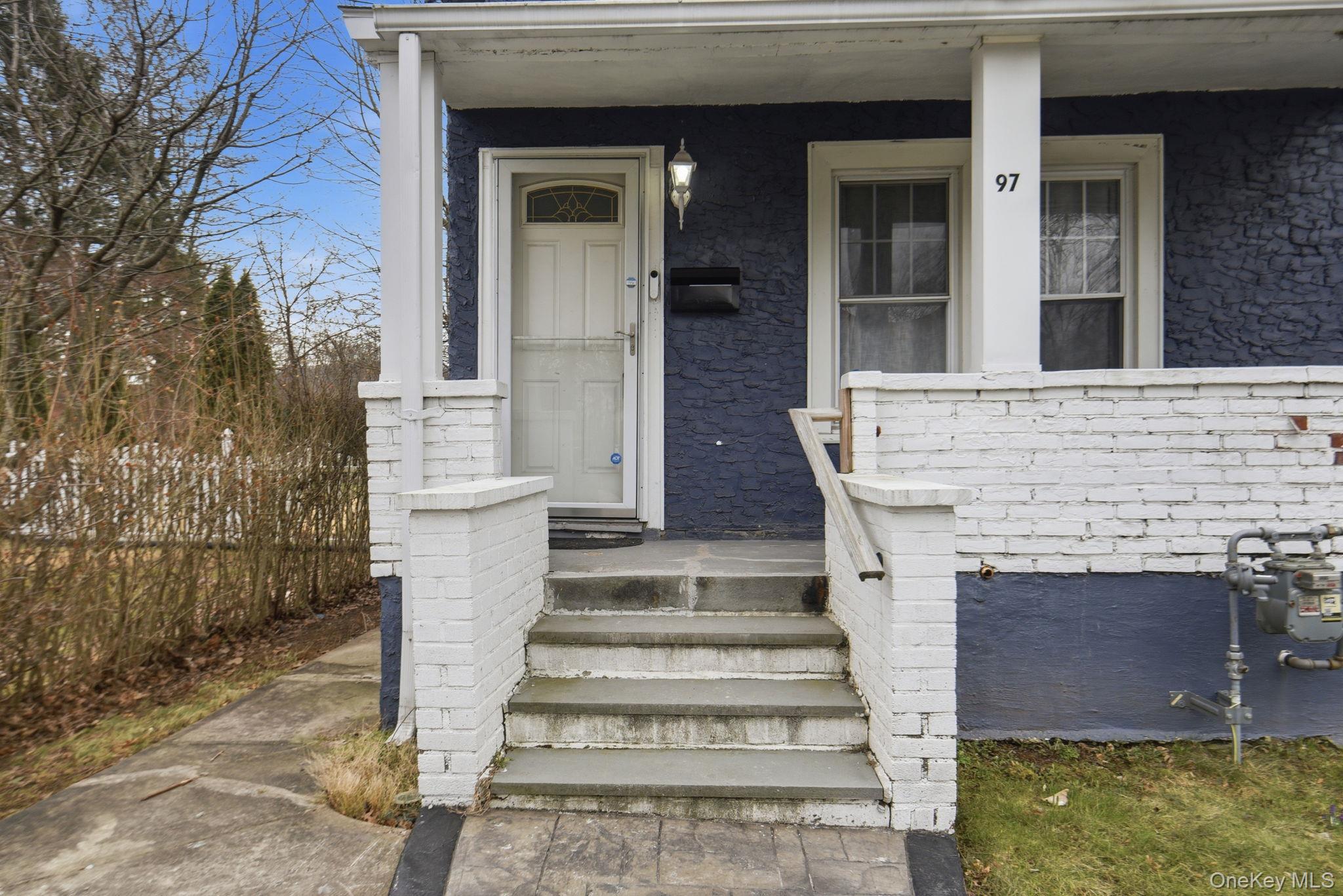 97 Maple Street Newburgh, NY 12550 - Photo 4 of 31 Doorway to property with covered porch