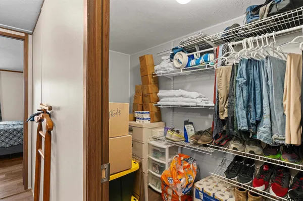 a room with musical instruments