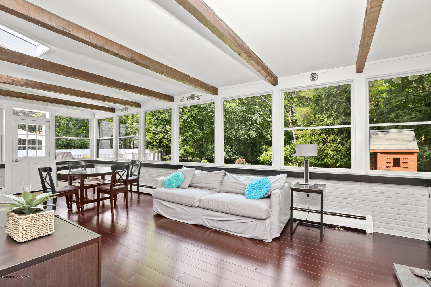 262 Eden Road Stamford, CT 06907 - Photo 5 of 38 a living room with furniture and a large window
