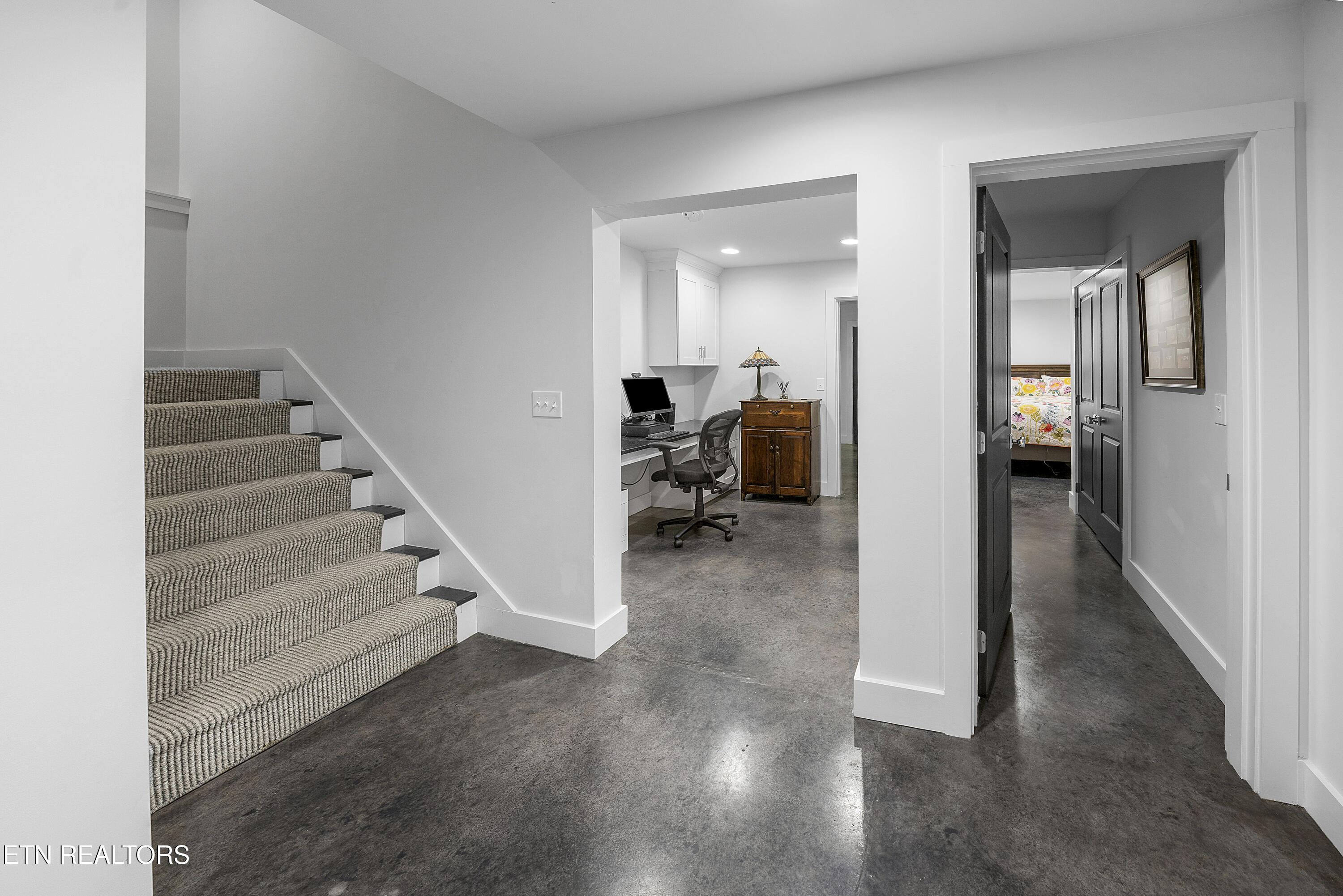 5401 Mill Ridge Drive Knoxville, TN 37919 - Photo 30 of 46 BASEMENT LANDING AND OFFICE