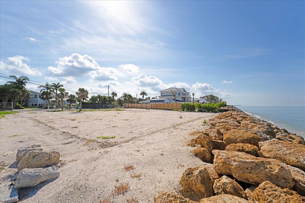3761 Casey Key Road Nokomis, FL 34275 - Photo 12 of 23 a view of a dry yard with trees