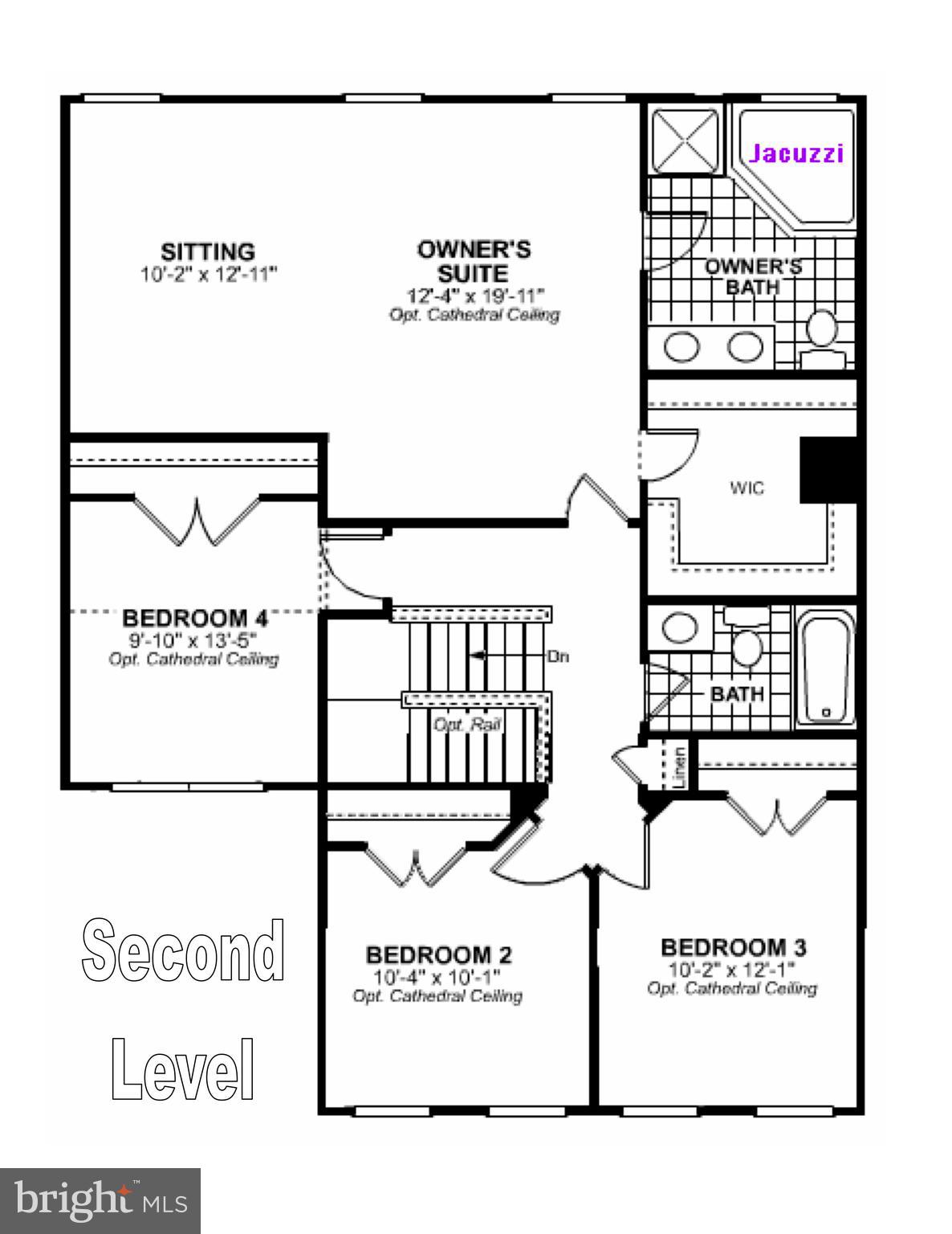 9817 Davison Road Baltimore, MD 21220 - Photo 42 of 43 Floor Plan - Second Level