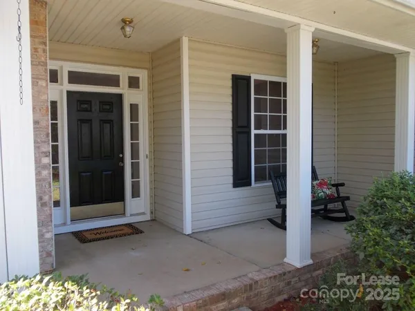 a view of front door of a house