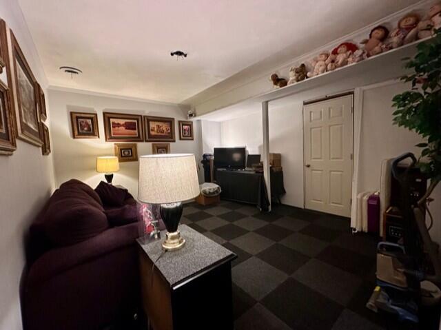 102 Keswick Farm Road Troutville, VA 24175 - Photo 24 of 29 a living room with furniture and a flat screen tv