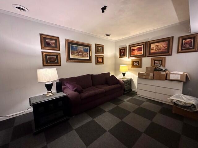 102 Keswick Farm Road Troutville, VA 24175 - Photo 25 of 29 a living room with furniture and a lamp