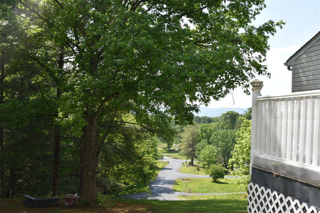102 Keswick Farm Road Troutville, VA 24175 - Photo 5 of 29 a view of a garden from a balcony