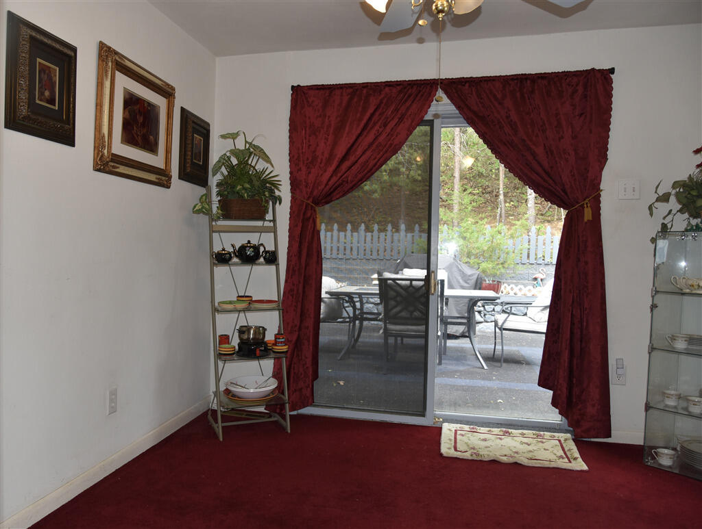 102 Keswick Farm Road Troutville, VA 24175 - Photo 7 of 29 a dining room with furniture and a floor to ceiling window