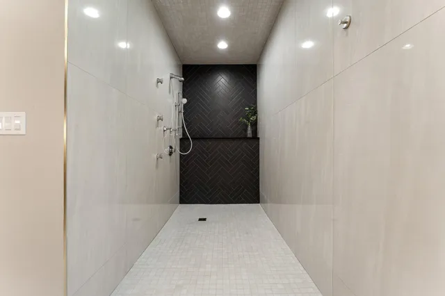 a view of house with a deck and furniture