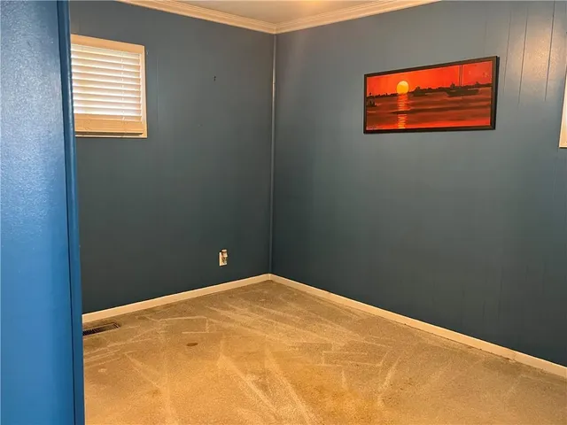 a view of empty room