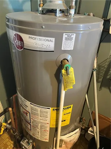 a view of water heater