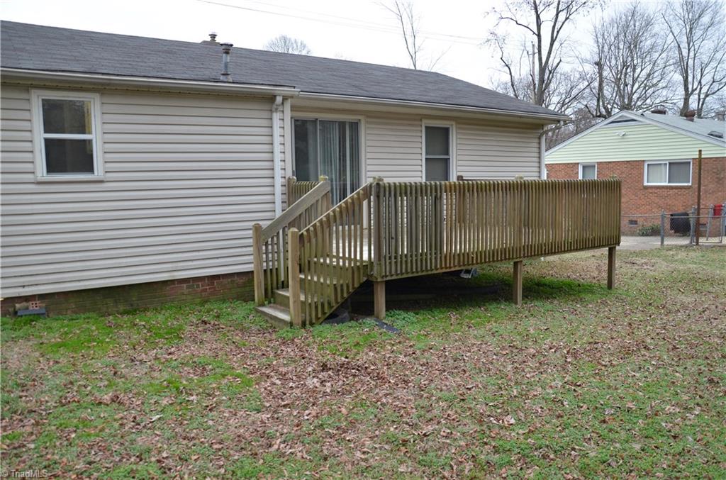 1631 Larkin Street High Point, NC 27262 - Photo 16 of 17 Rear view of home.