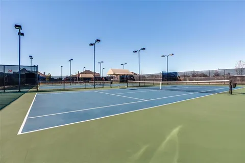 a view of a green field