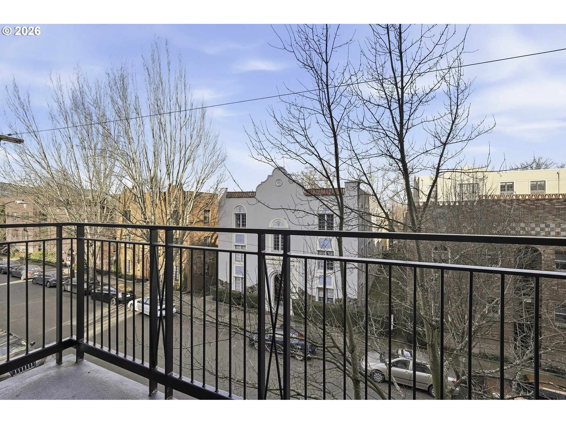 1930 Northwest Irving Street, Unit 302 Portland, OR 97209 - Photo 20 of 26 a view of wooden fence