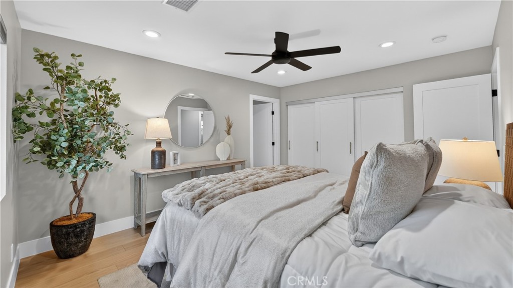 4404 Cogswell Road El Monte, CA 91732 - Photo 57 of 62 a bed room with a bed and a potted plant