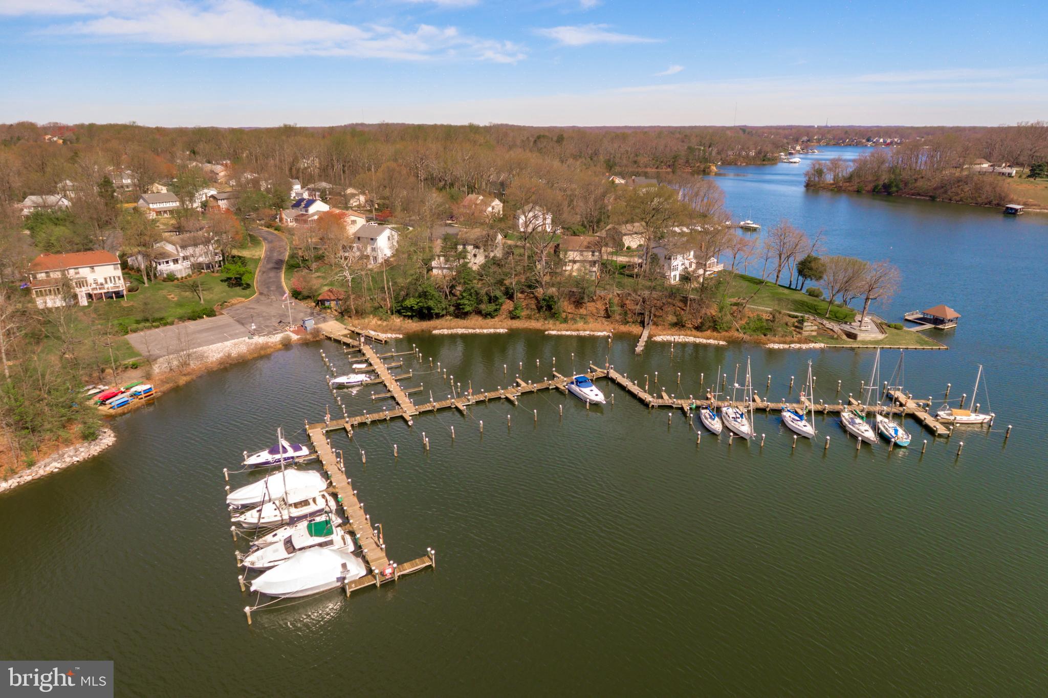 333 Brunswick Place Riva, MD 21140 - Photo 55 of 60 an aerial view of residential houses with outdoor space