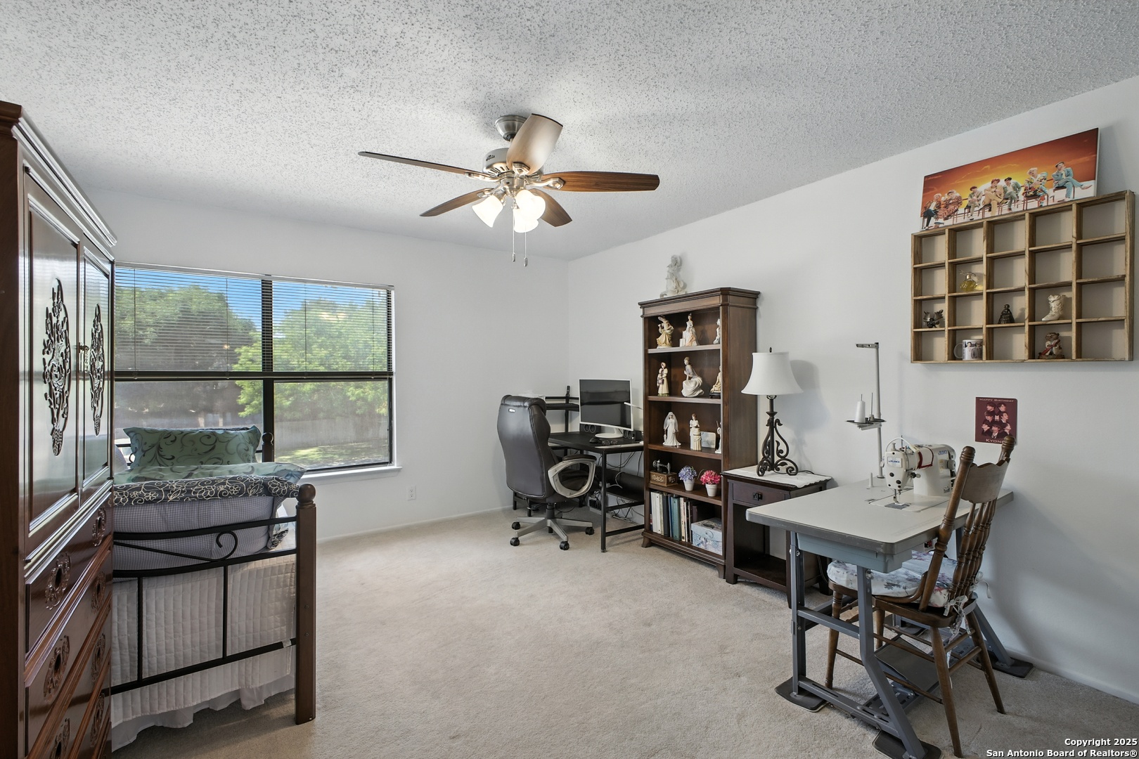 16414 Bulverde Point San Antonio, TX 78247 - Photo 34 of 46 a view of a workspace with furniture and a window