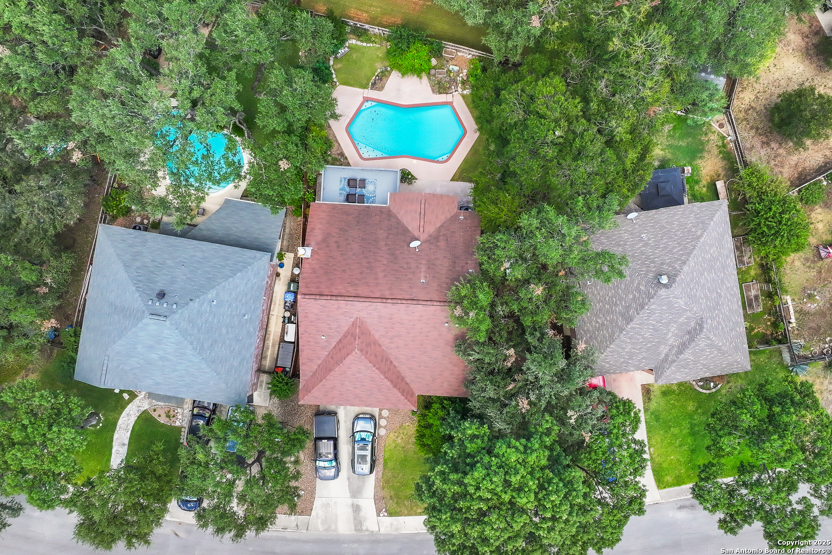16414 Bulverde Point San Antonio, TX 78247 - Photo 44 of 46 an aerial view of a house