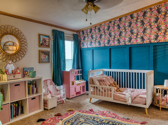 6341 Farm Private Road Levelland, TX 79336 - Photo 22 of 46 a bedroom with furniture and a window