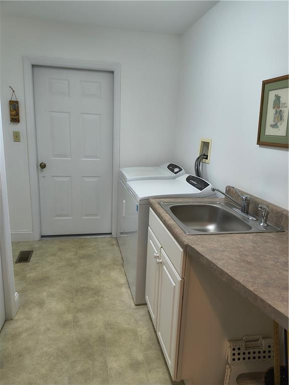 3701 Tudor Drive Butler, PA 16001 - Photo 25 of 30 W&D, Laundry Sink & Counter area