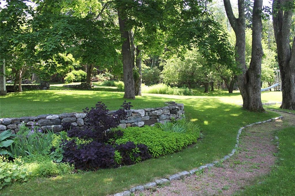 35 Southwest Harbor Road Deer Isle, ME 04627 - Photo 7 of 25 Crushed granite pathway leads...