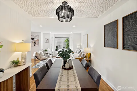 a kitchen with a sink a stove and refrigerator