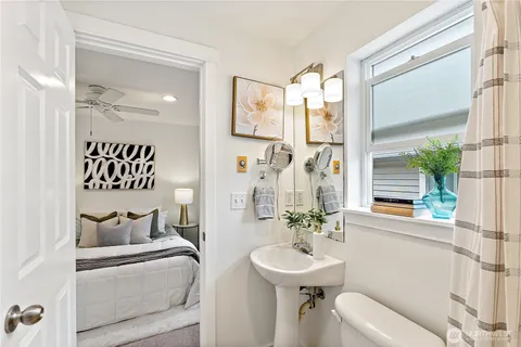 a view of a workspace with furniture