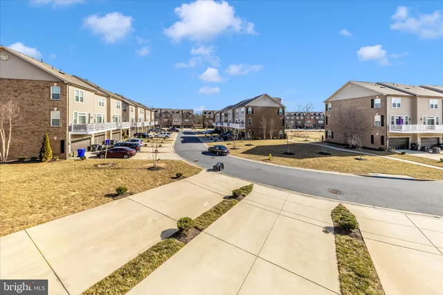 a view of a house with a large window