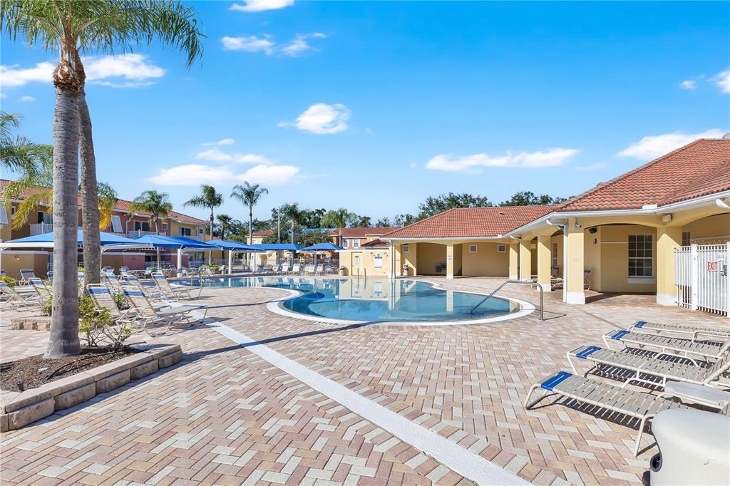 1070 Park Ridge Circle Kissimmee, FL 34746 - Photo 27 of 36 a view of a house with a swimming pool